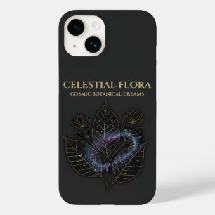 Cosmic Botanical Shadows & Starry Plant Outlines Case-Mate iPhone 14 Case