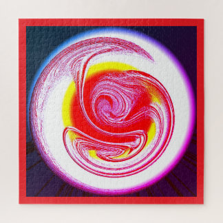 Cosmic bubble Christmas art Jigsaw Puzzle