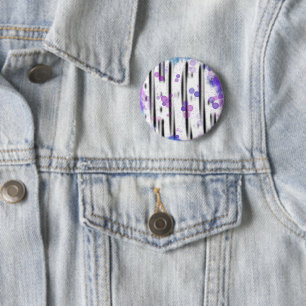 Cosmic Bubble Flow 6 Cm Round Badge