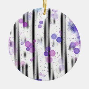 Cosmic Bubble Flow Ceramic Tree Decoration