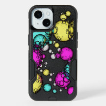 Cosmic Bubbles Otterbox case - iphone 15 case