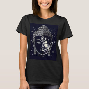 Cosmic Buddha Mind - Zen Nebula Enlightenment Spir T-Shirt