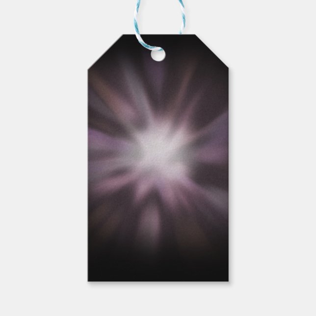 Cosmic Burst Artwork Gift Tags (Front)
