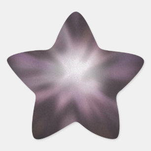 Cosmic Burst Artwork Star Sticker