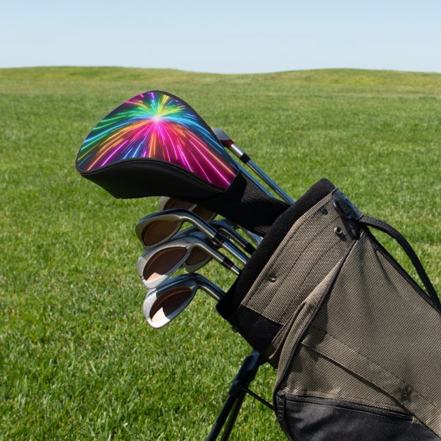 Cosmic Burst Golf Head Cover (In Situ)