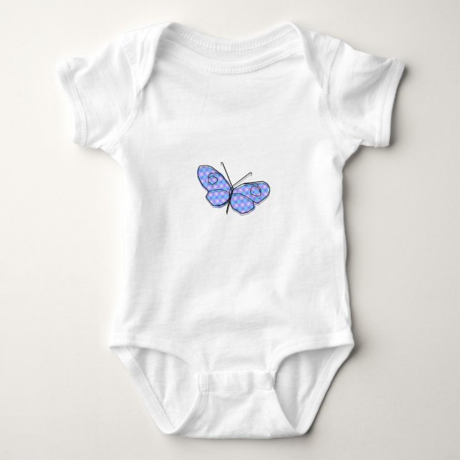 Cosmic Butterfly Baby Bodysuit (Front)