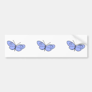 Cosmic Butterfly Bumper Sticker