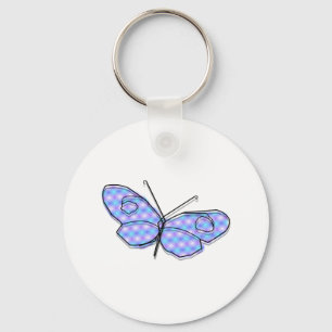 Cosmic Butterfly Key Ring