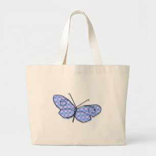 Cosmic Butterfly Large Tote Bag