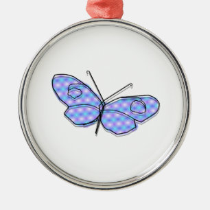 Cosmic Butterfly Metal Tree Decoration