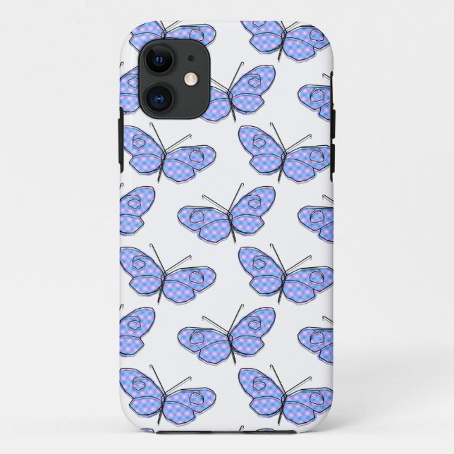 Cosmic Butterfly Pattern Case-Mate iPhone Case (Back)
