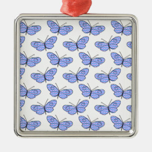 Cosmic Butterfly Pattern Metal Tree Decoration