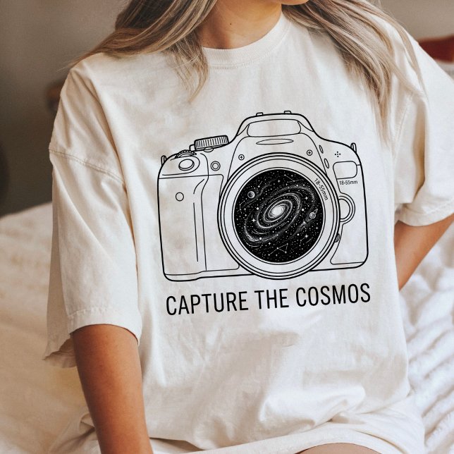 Cosmic Camera Capture The Cosmos Tri-Blend Shirt (Creator Uploaded)
