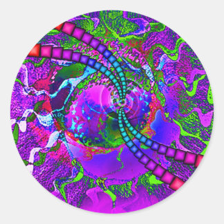 Cosmic Candy ! Classic Round Sticker