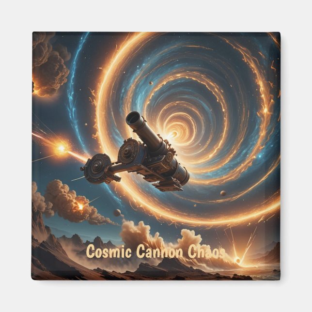 Cosmic Cannon Chaos Magnet (Front)