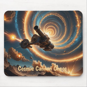Cosmic Cannon Chaos Mouse Mat