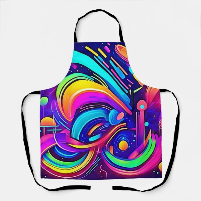 Cosmic Canvas: A Universe of Colour Apron (Front)