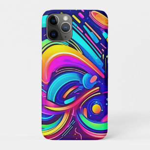 Cosmic Canvas: A Universe of Colour iPhone 11 Pro Case