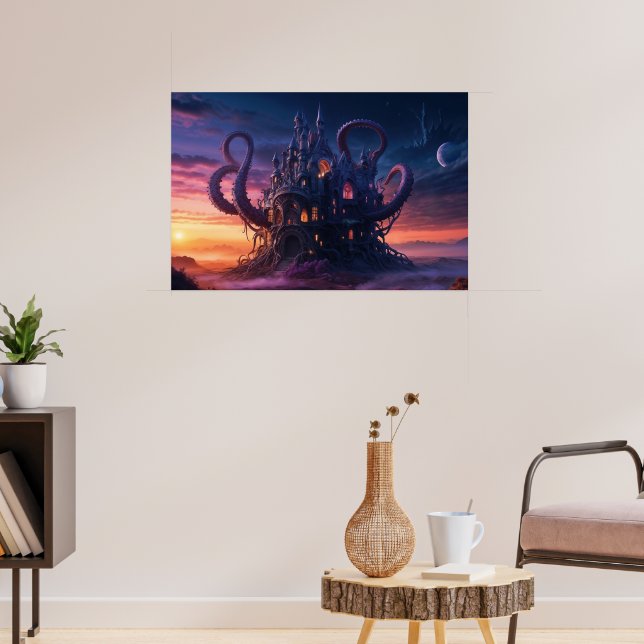 Cosmic Castle from Aeons Long Past Poster (Living Room 3)
