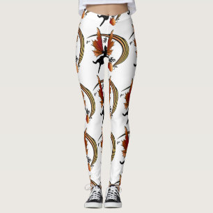 Cosmic Cat Acorn Leggings