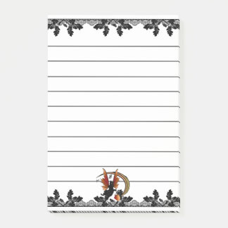 Cosmic Cat Acorn Post-it Notes