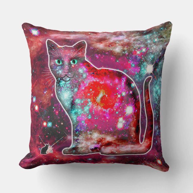 Cosmic Cat Alpha Cushion (Front)