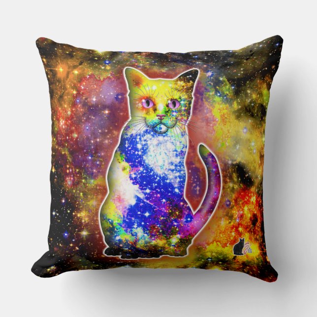 Cosmic Cat Beta Cushion (Front)
