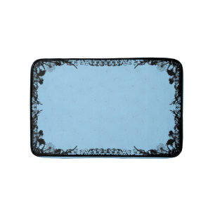Cosmic Cat Dandelion Bath Mat