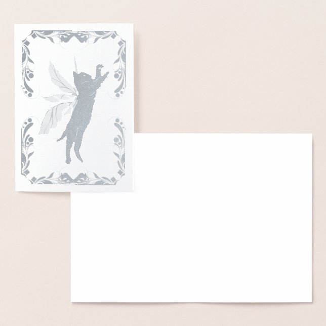 Cosmic Cat Dandelion Foil Card (Display)