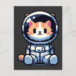 Cosmic Cat Explorer Postcard
