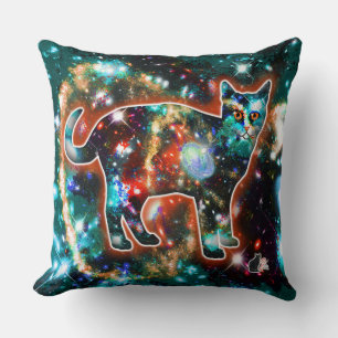 Cosmic Cat Gamma Cushion