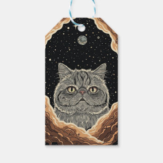 Cosmic Cat Gift Tags