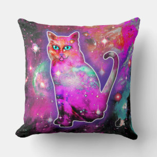 Cosmic Cat Iota Cushion