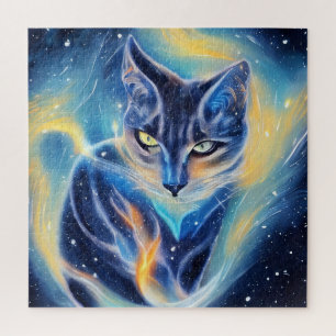 Cosmic Cat Jigsaw Puzzle