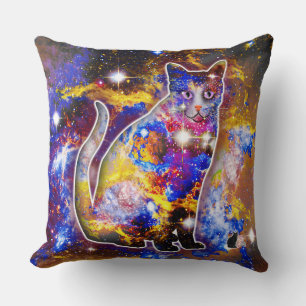 Cosmic Cat Psi Cushion