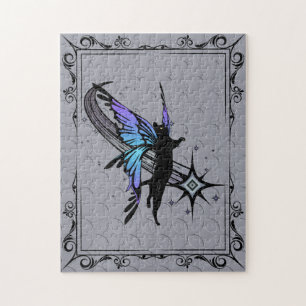 Cosmic Cat Star Jigsaw Puzzle