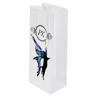 Cosmic Cat Star Wine Gift Bag