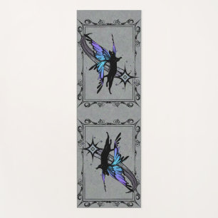 Cosmic Cat Star Yoga Mat