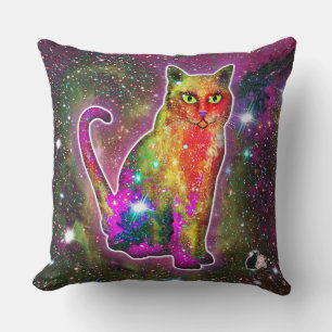 Cosmic Cat Zeta Cushion