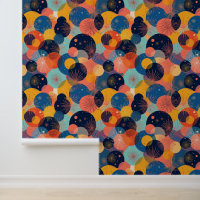 Cosmic Celebration Abstract Fireworks Pattern