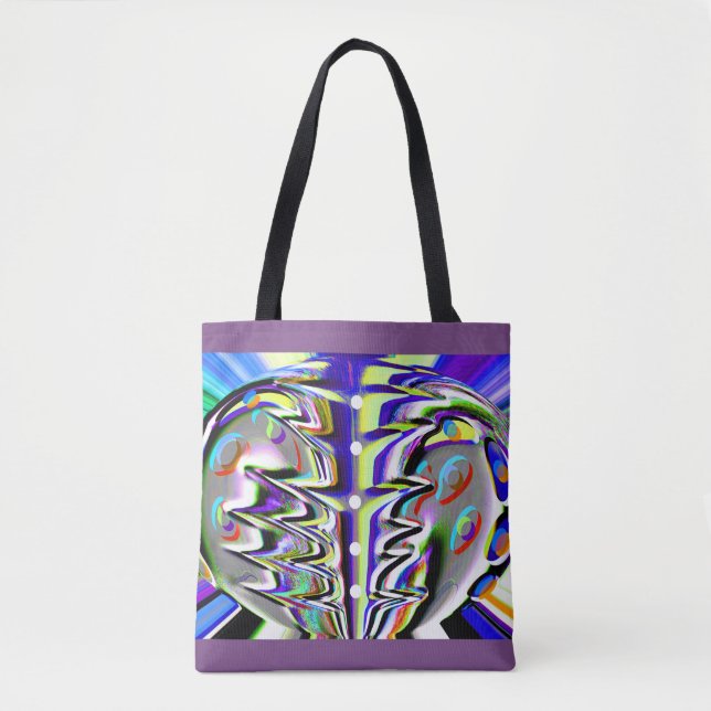 Cosmic chaos tote bag (Front)