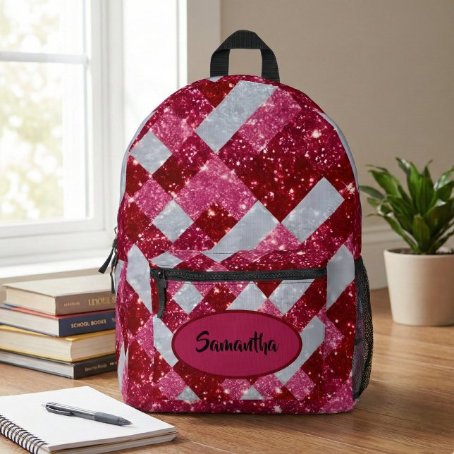 Cosmic Charm Personalised Backpack (Creator Uploaded)