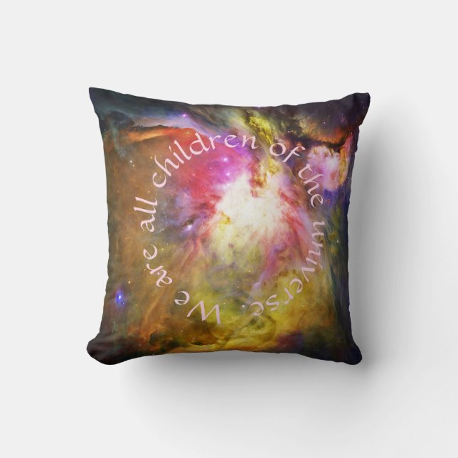 Cosmic Children of the Universe Cushion (Front)