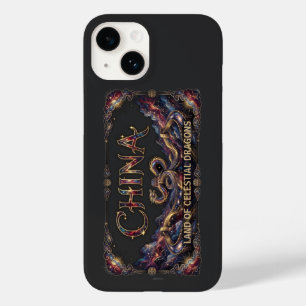 Cosmic China Dragon Great Wall Case-Mate iPhone 14 Case