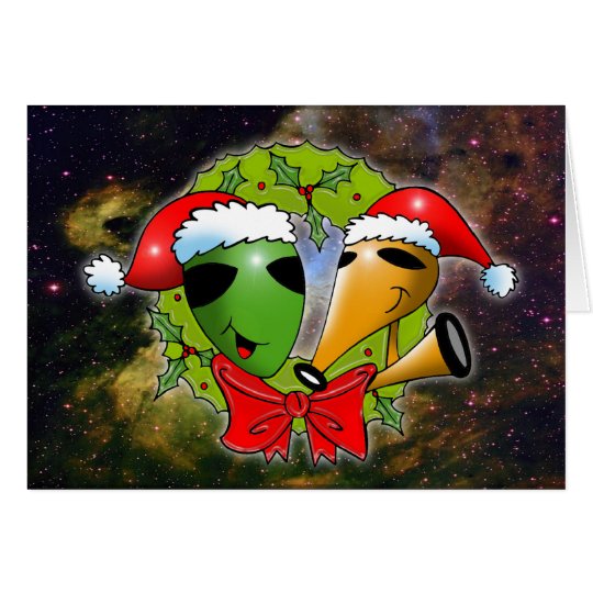 Cosmic Christmas by Gregory Gallo Card