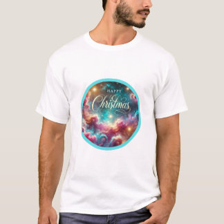 Cosmic Christmas Nebula T-Shirt
