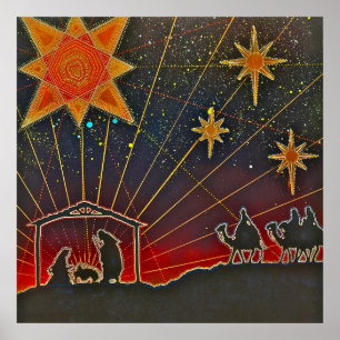 Cosmic Christmas Poster