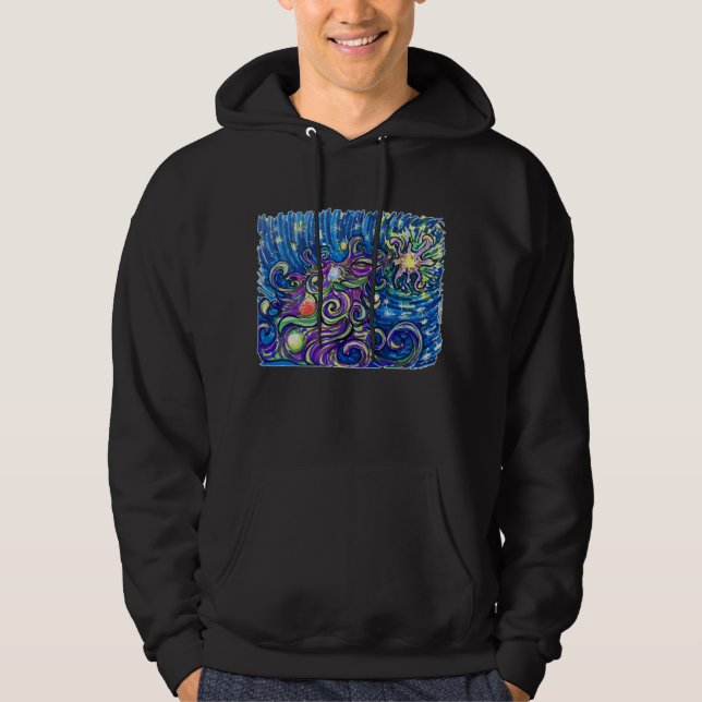 Cosmic Christmas Tree Hoodie (Front)