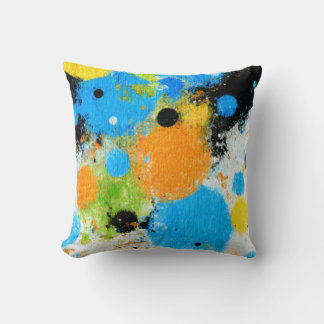 Cosmic Chromatic Splatter: Abstract Orbit Cushion