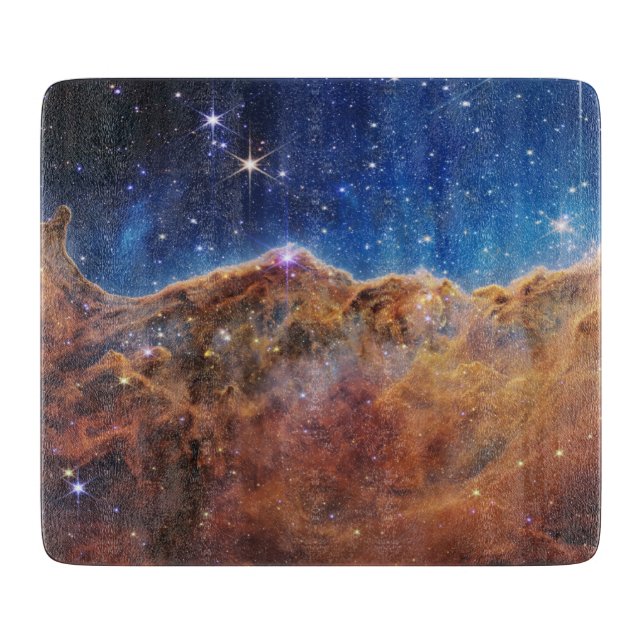 Cosmic Cliffs Carina Nebula Space Webb Telescope  Cutting Board (Front)